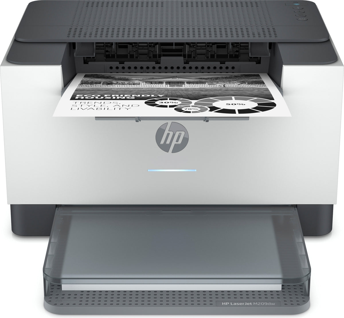 HP LaserJet LaserJetM209dw, Laser, 600 x 600 DPI, A4, 29 Seiten pro Minute, Doppelseitiger Druck, Weiß