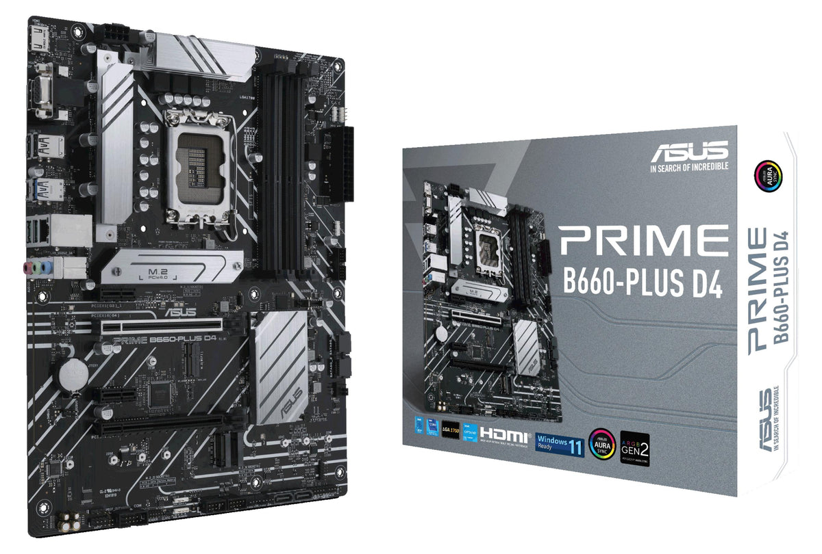 Asus 90Mb18X0-M1Eay0 Prime B660-Plus D4//Lga1700,B660,Usb3.2 Gen 2,Mb