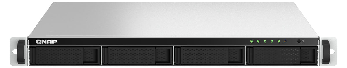 QNAP TS-464U, NAS, Rack (1U), Intel® Celeron®, N5095, 8 GB, DDR4