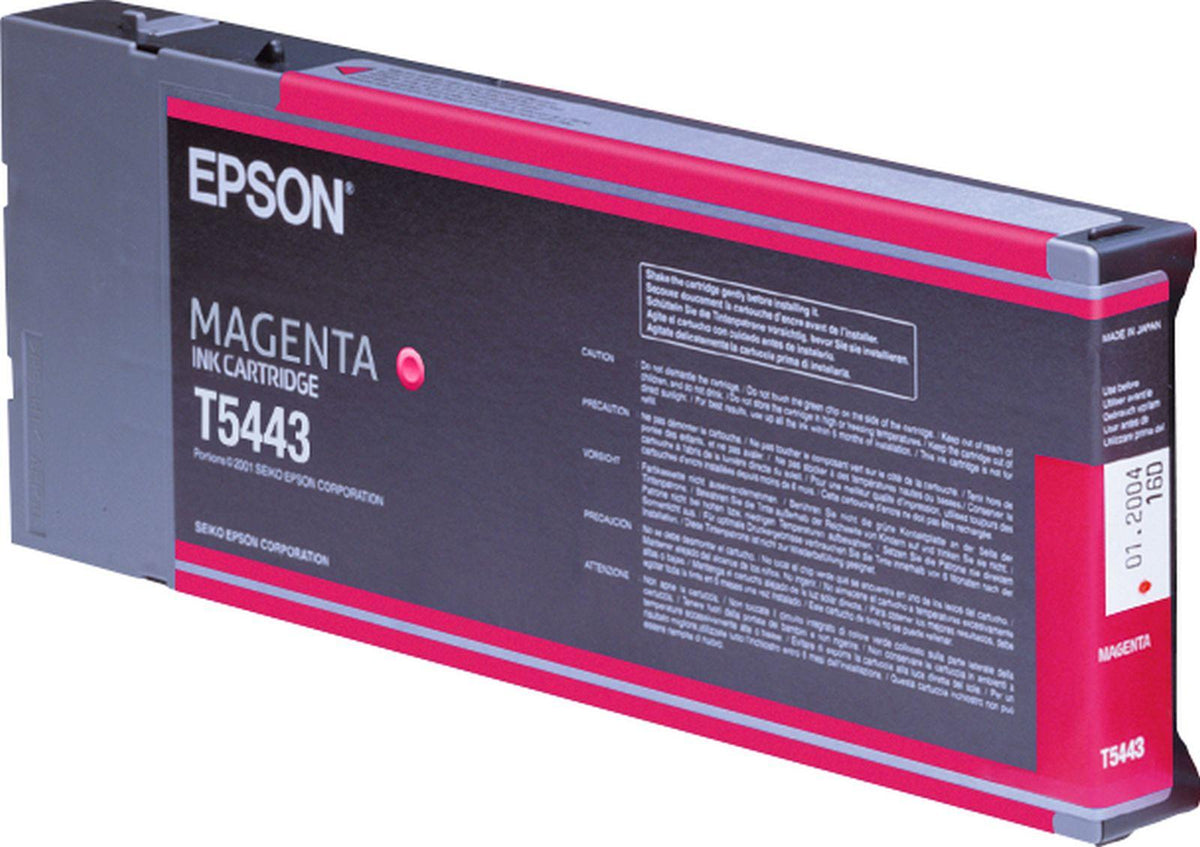 Epson Singlepack Magenta T614300, 220 ml, Magenta, Tinte auf Pigmentbasis, 220 ml, 1 Stück(e), Einzelpackung