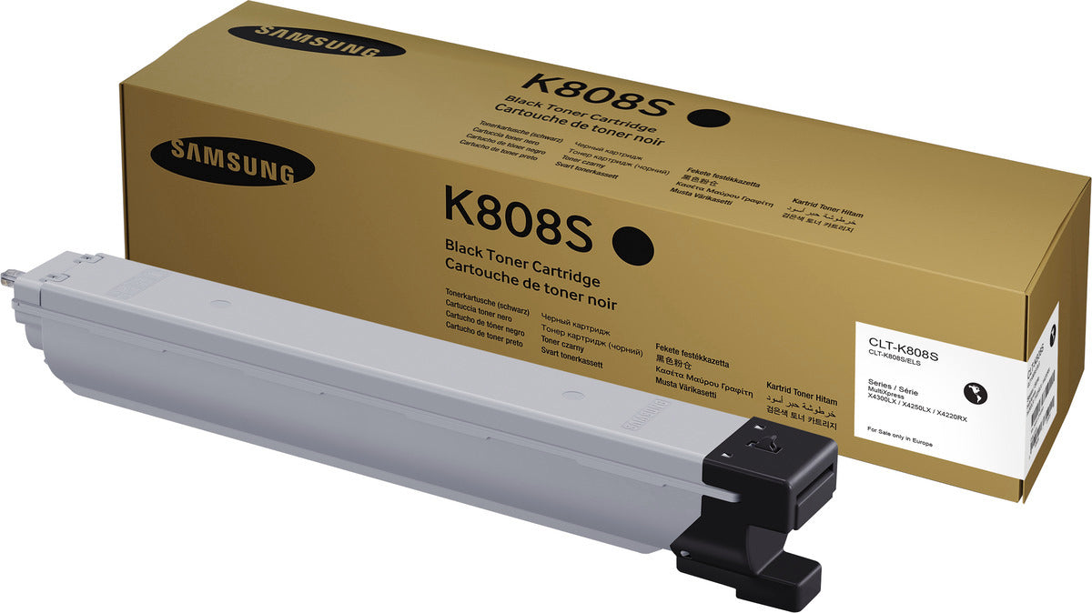 Samsung CLT-K808S Schwarz Original Tonerkartusche, 23000 Seiten, Schwarz, 1 Stück(e)
