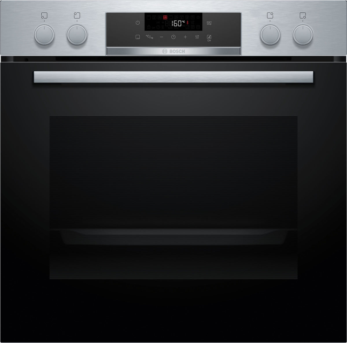 Bosch HND271AS64, Keramik, 4 Zone(n), Glaskeramik, Schwarz, Berührung, 58,3 cm
