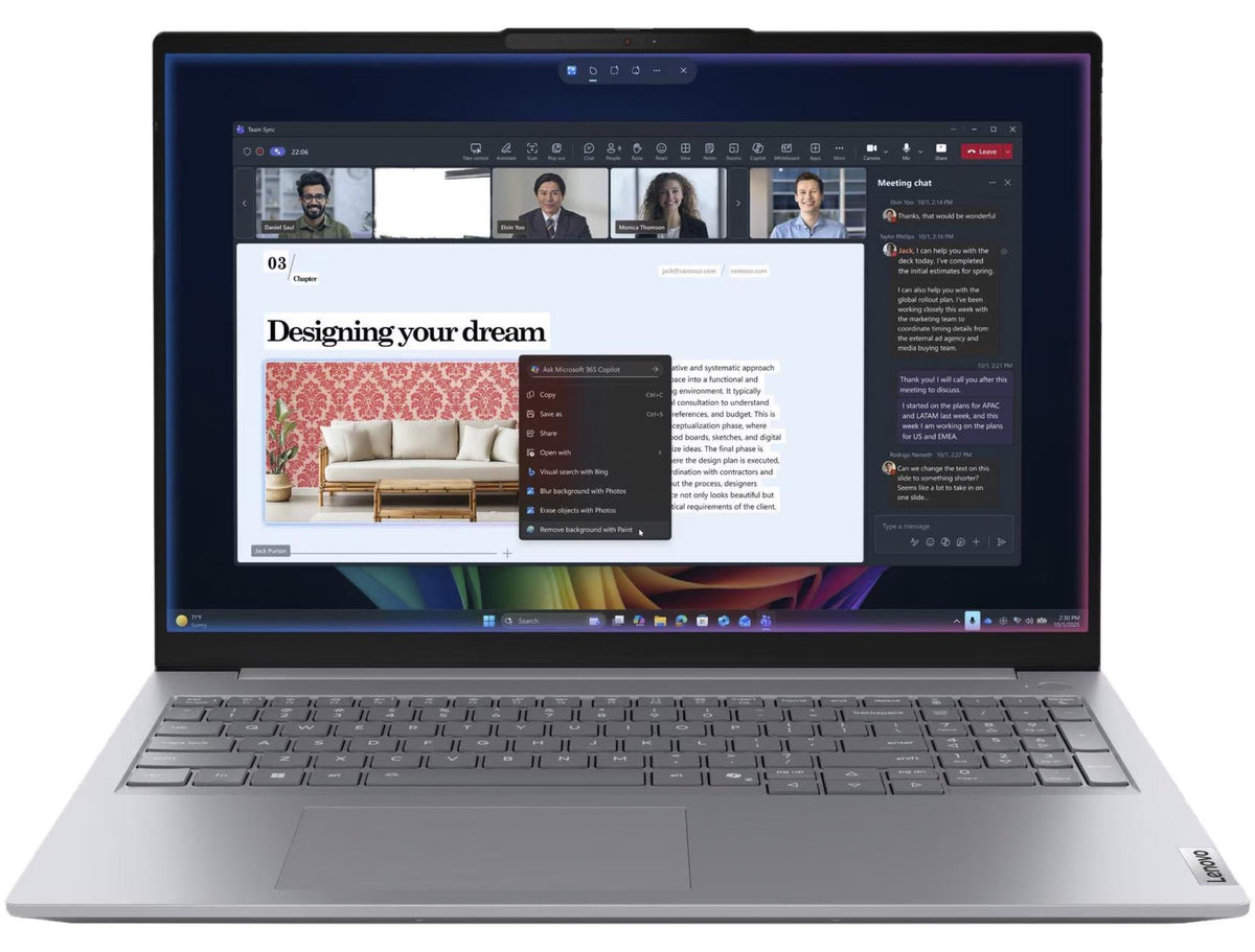 Lenovo ThinkBook 16 G9 IPL Copilot+ PC, Intel Core Ultra 7, 40,6 cm (16