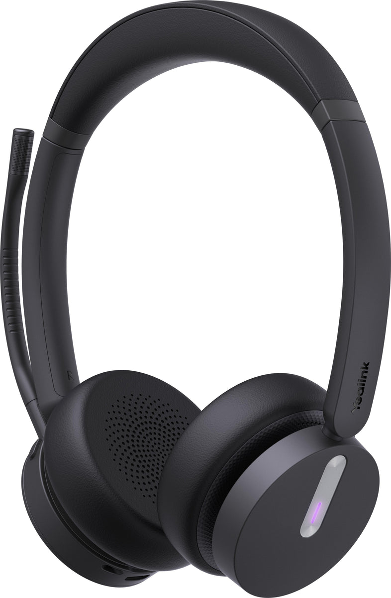 Yealink WH64 Dual Teams Headset, Kabellos, 20 - 20000 Hz, Büro/Callcenter, 151 g, Kopfhörer, Schwarz
