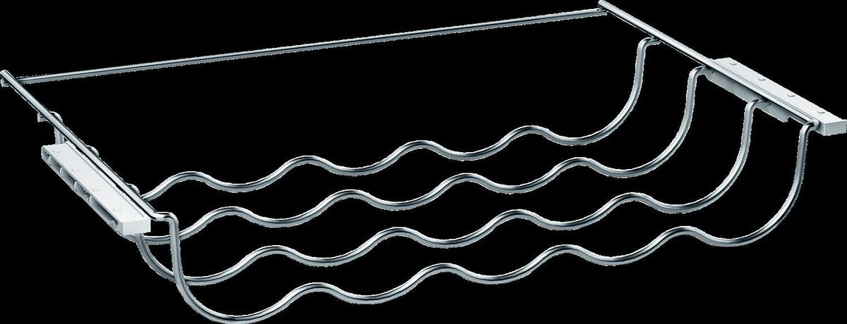 Siemens KS10Z020, Flaschengestell, Siemens, Kühlschrank, Silber, Metall, 5 Flasche(n)