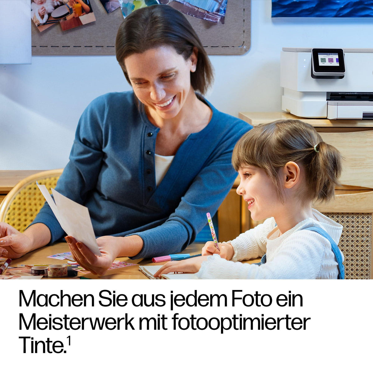 HP ENVY Photo Envy 7230 Wireless All-in-One Farbe Drucker, Thermal Inkjet, Farbdruck, 4800 x 1200 DPI, Farbkopieren, A4, Beige, Weiß