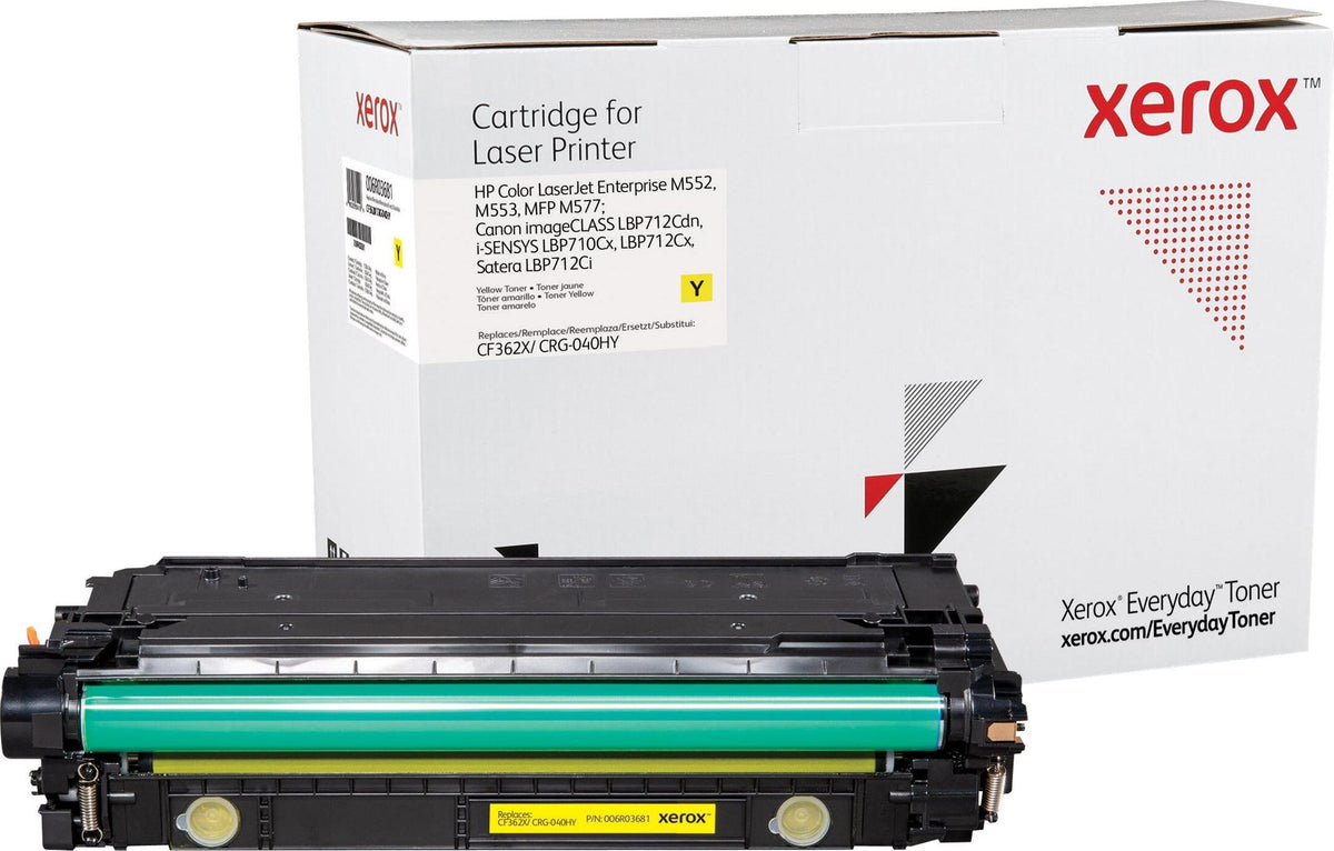 Everyday™ Gelb Tonermodul von kompatibel mit HP 508X (CF362X), Hohe Kapazität, 9500 Seiten, 9500 Seiten, Gelb, 1 Stück(e)