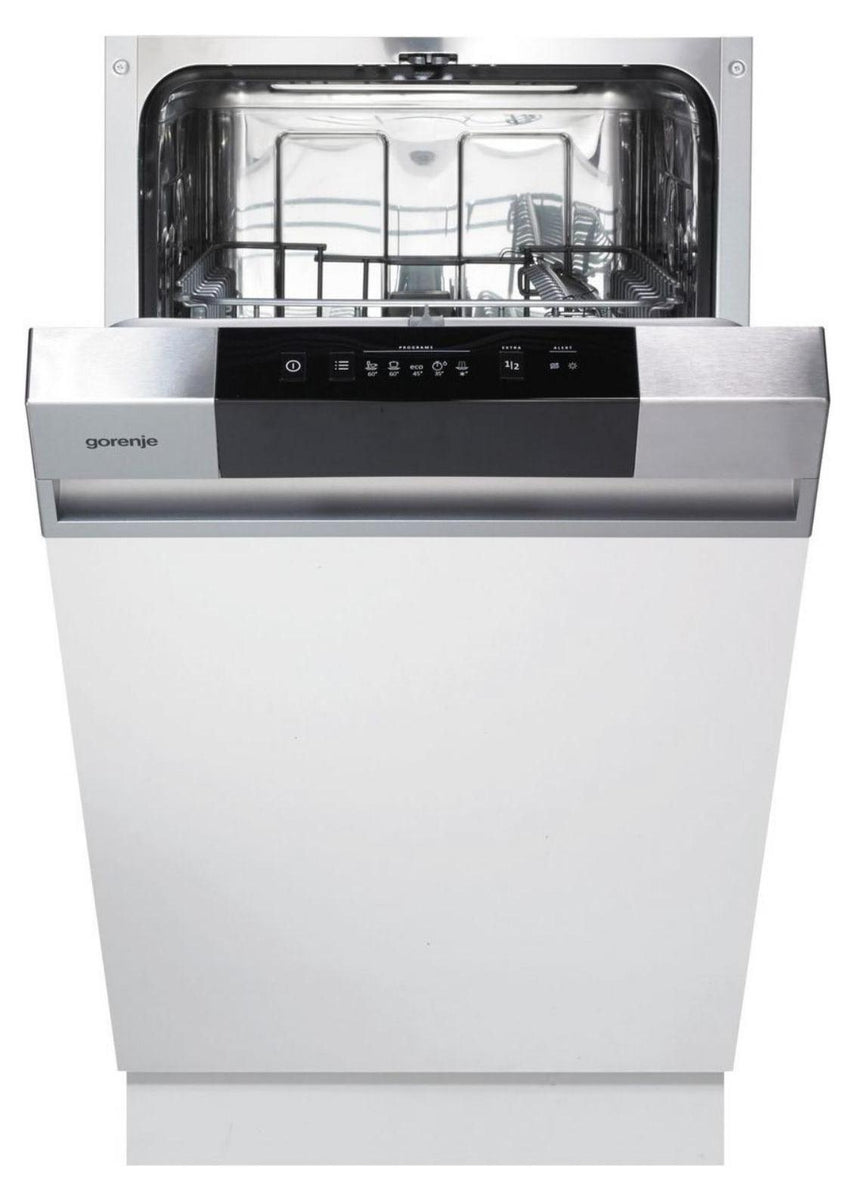 Gorenje - GI520E15X - Einbau-Geschirrspüler - 45 cm - AquaStop - Silber