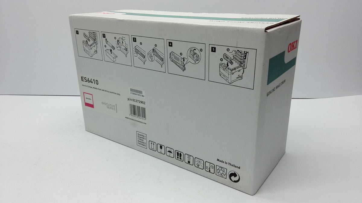 OKI 01272902, Original, ES6410, 20000 Seiten, LED-Druck, Magenta, Schwarz