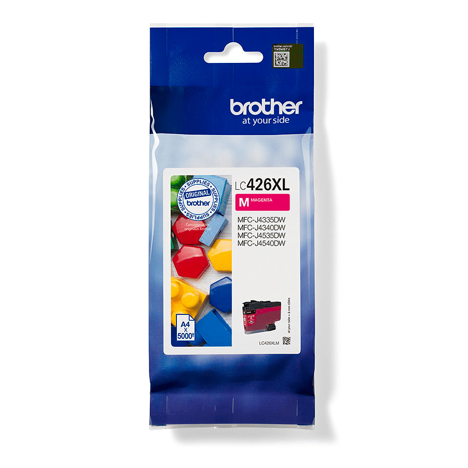 Brother LC-426XLM, Hohe (XL-) Ausbeute, Magenta, 1 Stück(e), 5000 Seiten, Einzelpackung