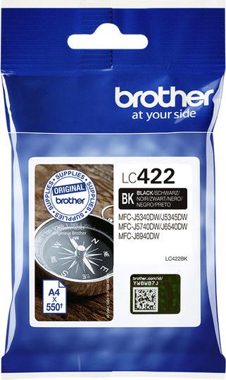Originaltinte für Brother, Schwarz, kompatibel mit MFC-J5340DW, MFC-J5740DW, MFC-J6540DW – 5 Stück – Kompatibel – Original