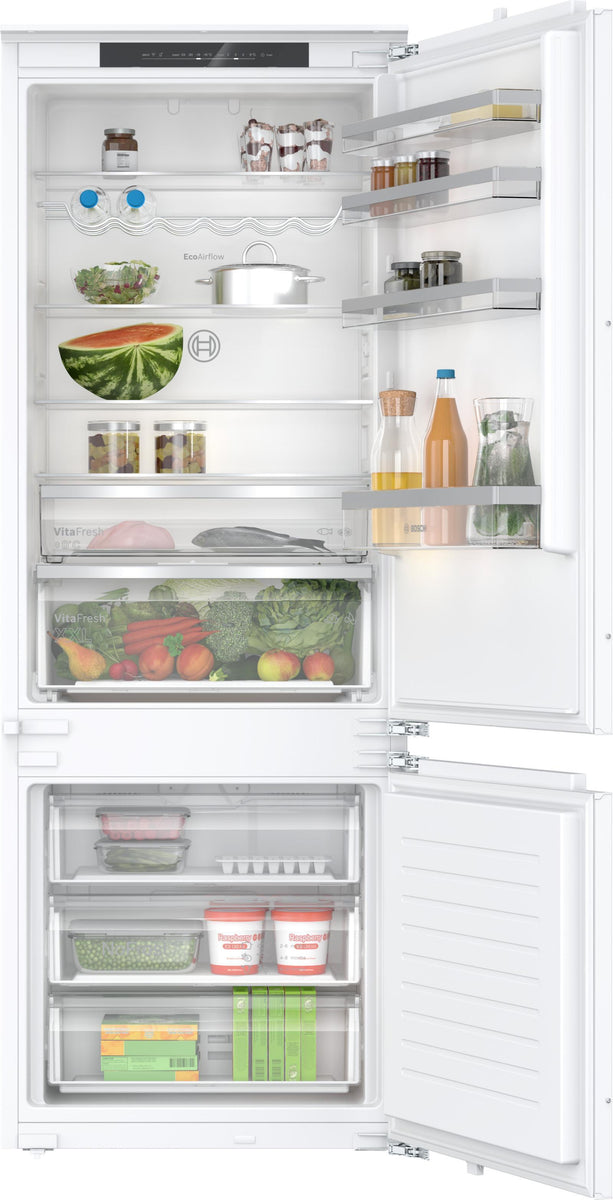 Bosch Serie 4 KBN96VFE0, 383 l, SN-ST, 34 dB, 9,5 kg/24h, E, Fresh Zone Fach