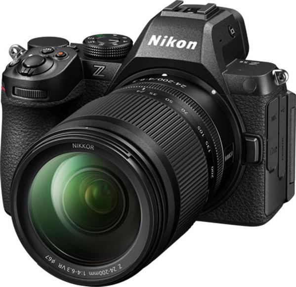 Nikon Z5 II + 24-200 mm, 24,5 MP, 6048 x 4032 Pixel, CMOS, 4K Ultra HD, Touchscreen, Schwarz