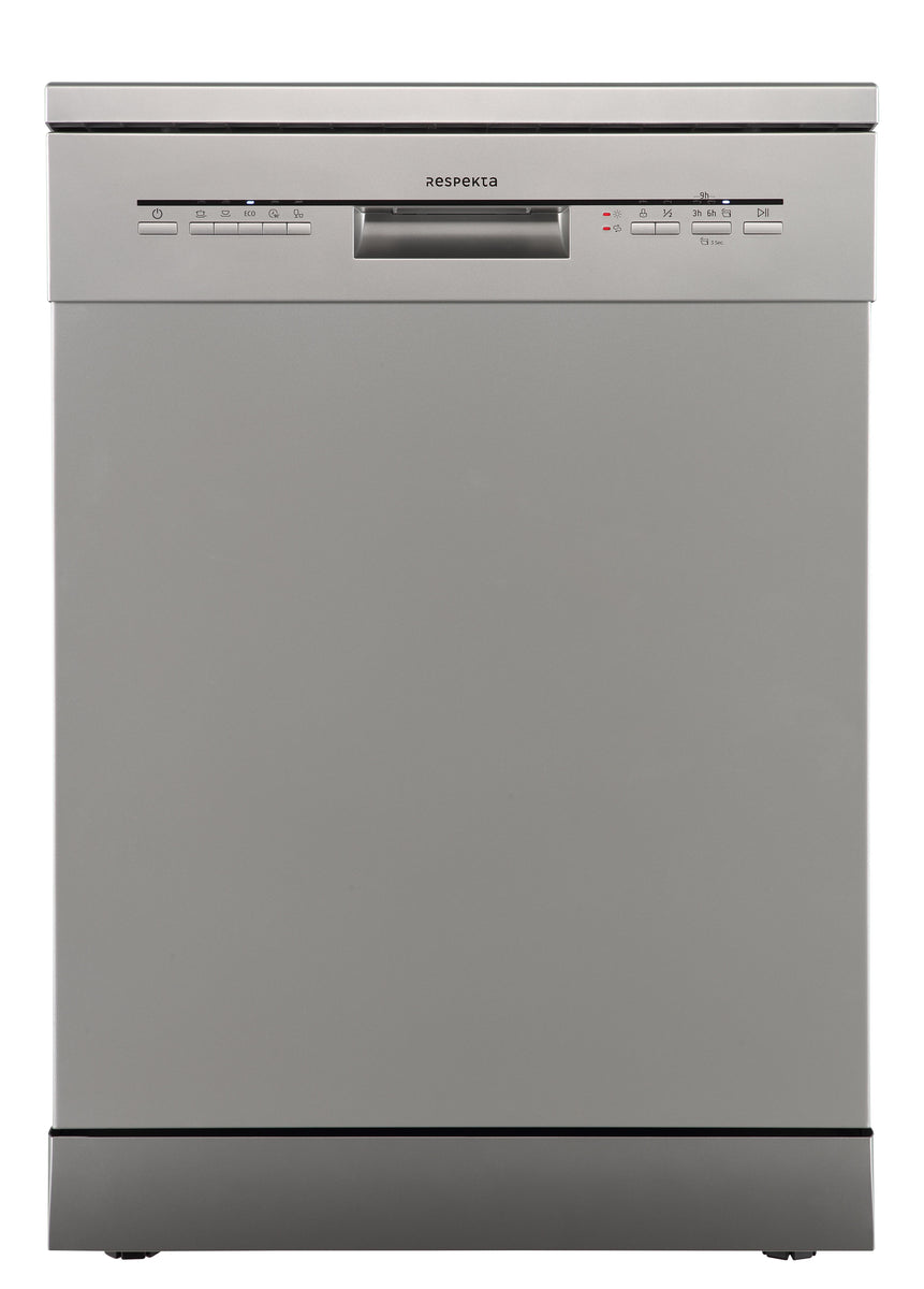 Respekta Unterbau-Geschirrspüler Bena, 60 cm, Silberfarben, 13 Maßgedecke