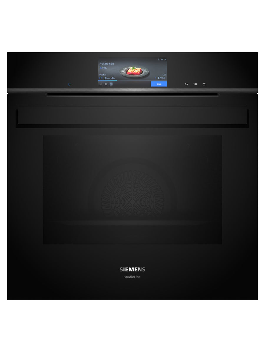 Siemens iQ700 HS958GCB1, Medium, 71 l, 30 - 250 °C, Katalytisch + Hydrolytisch, 71 l, Schwarz