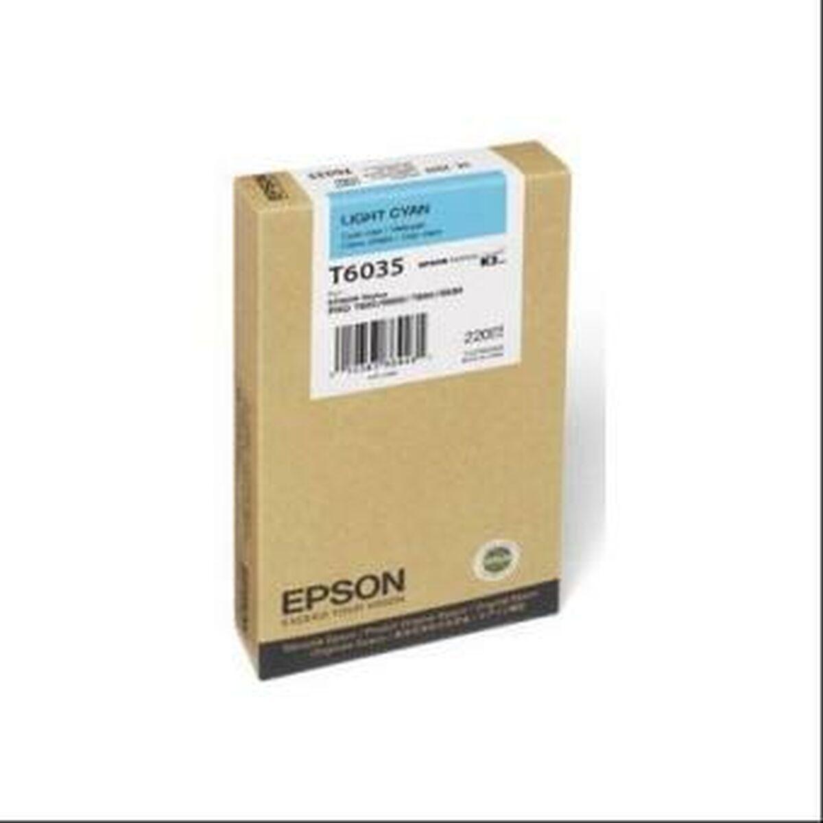 Epson Stylus Pro 7800/9800 Ink Cartridge (220ml) Light Cyan, Helle Cyan, Tintenstrahl