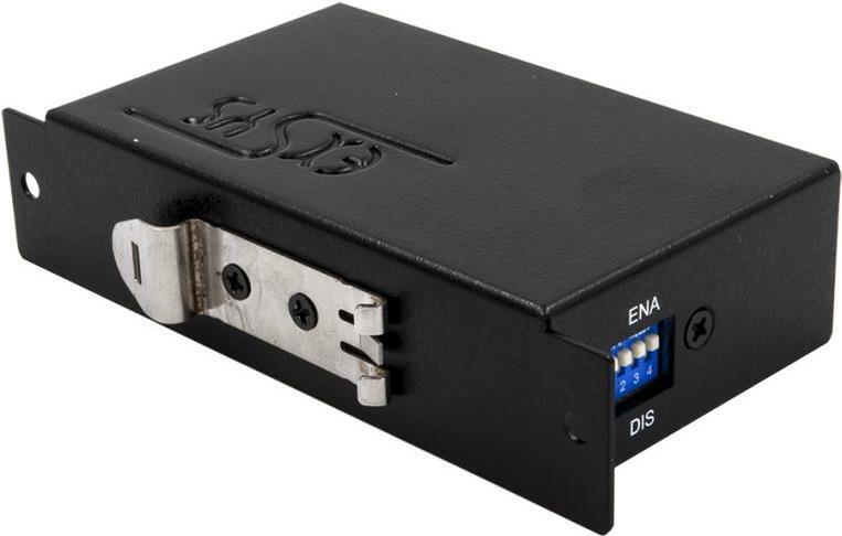 EXSYS EX-1330M, USB 3.2 Gen 1 (3.1 Gen 1) Type-B, RJ-45, 1000 Mbit/s, Schwarz, Metall, CE, FCC, RoHS