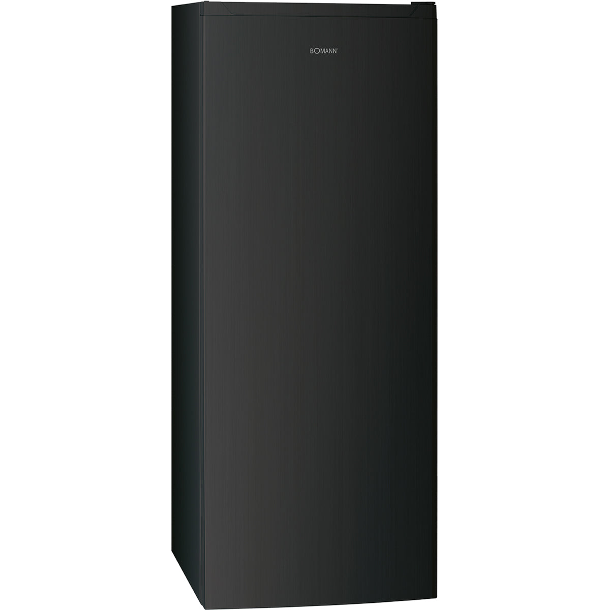 Bomann freistehender Gefrierschrank Nofrost 161 L | Total No Frost | Schnellgefrierfunktion u. MultiAirflow-System | GS 7343 dark inox