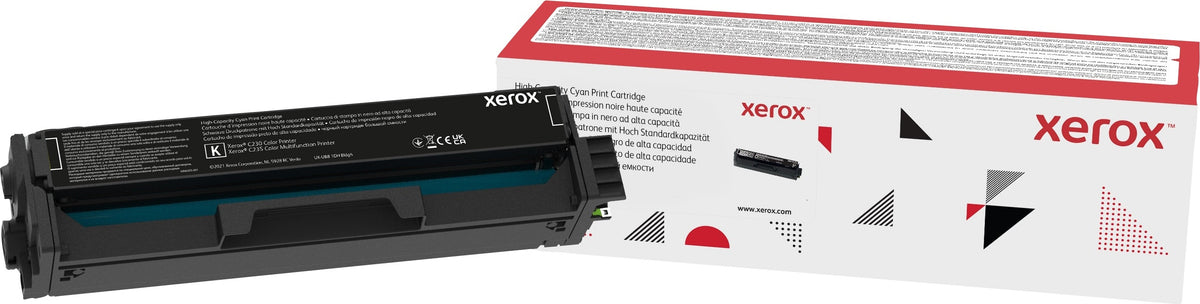 Xerox ® C230 Farbdrucker/C235 Farb-Multifunktionsdrucker Hohe Kapazität-Tonermodul Schwarz (3000 Seiten) - 006R04391, 3000 Seiten, Schwarz, 1 Stück(e)