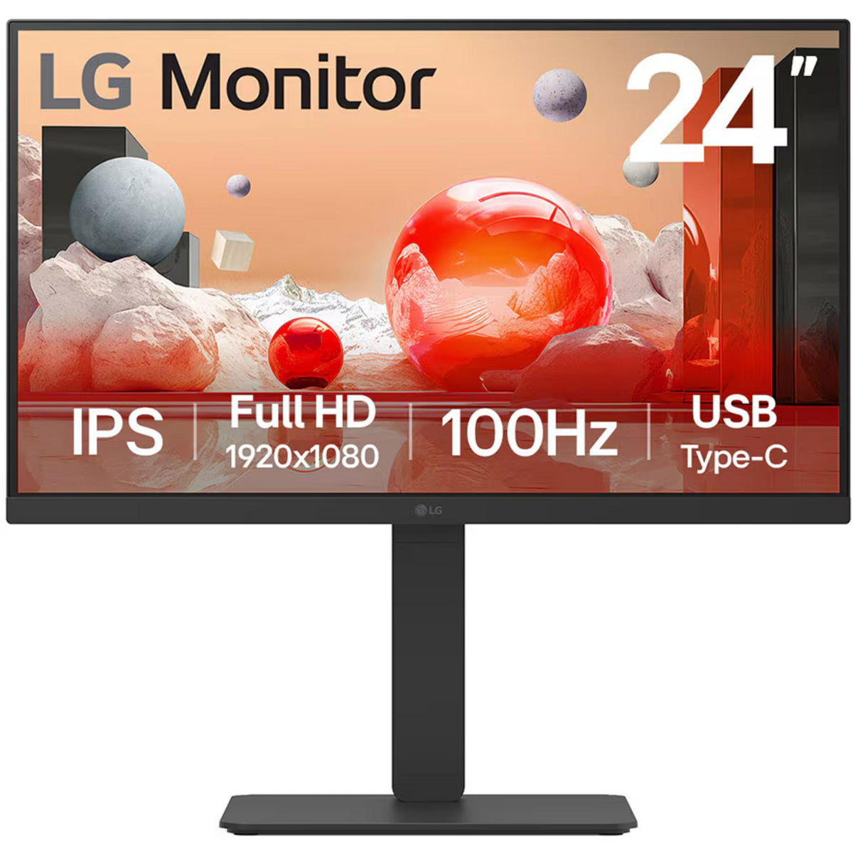 LG 24BA650, 60,5 cm (23.8