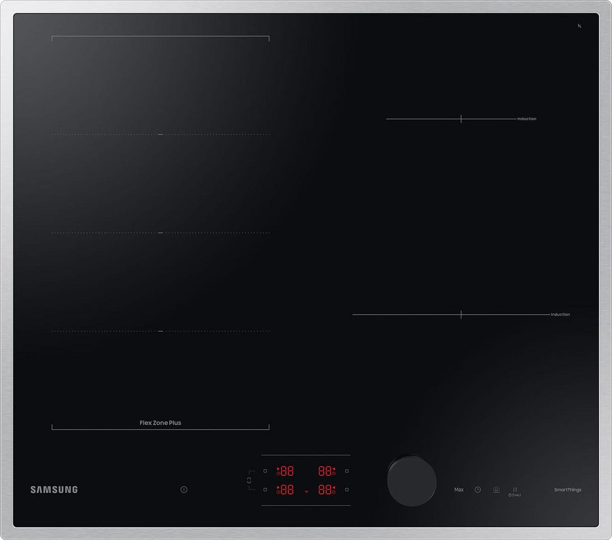 Samsung NZ64B6058HK/U1, Autarkes Induktionskochfeld, 60cm, Slim Fit