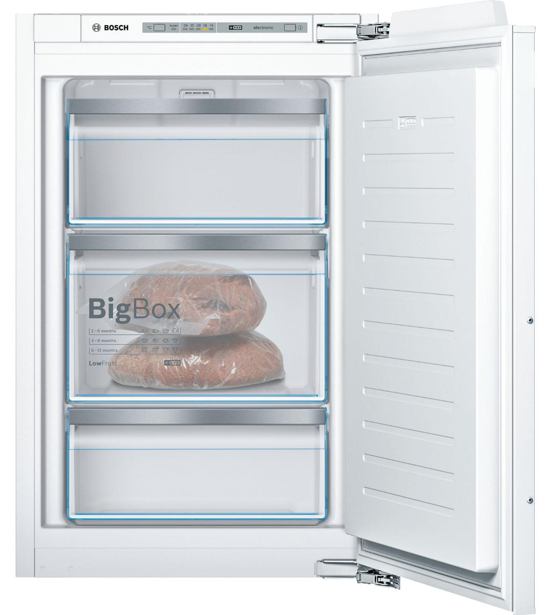 Bosch Serie 6 GIV21AFE0, 96 l, 8 kg/24h, SN-T, 36 dB, E, Weiß