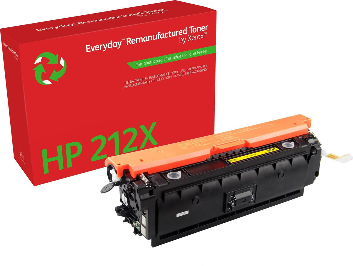 Everyday™ Gelb Tonermodul von kompatibel mit HP 212X (W2122X), Hohe Kapazität, 10000 Seiten, Gelb