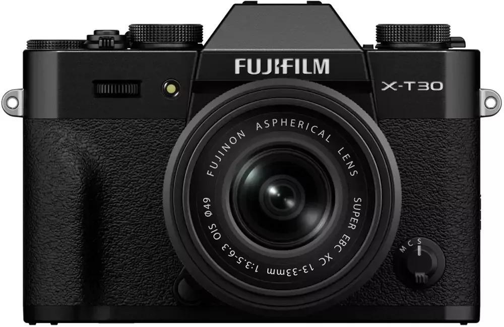 Fujifilm X -T30 III + XC13-33mmF3.5-6.3 OIS, 26,1 MP, 9600 x 2160 Pixel, X-Trans CMOS 4, 6.2K, Touchscreen, Schwarz