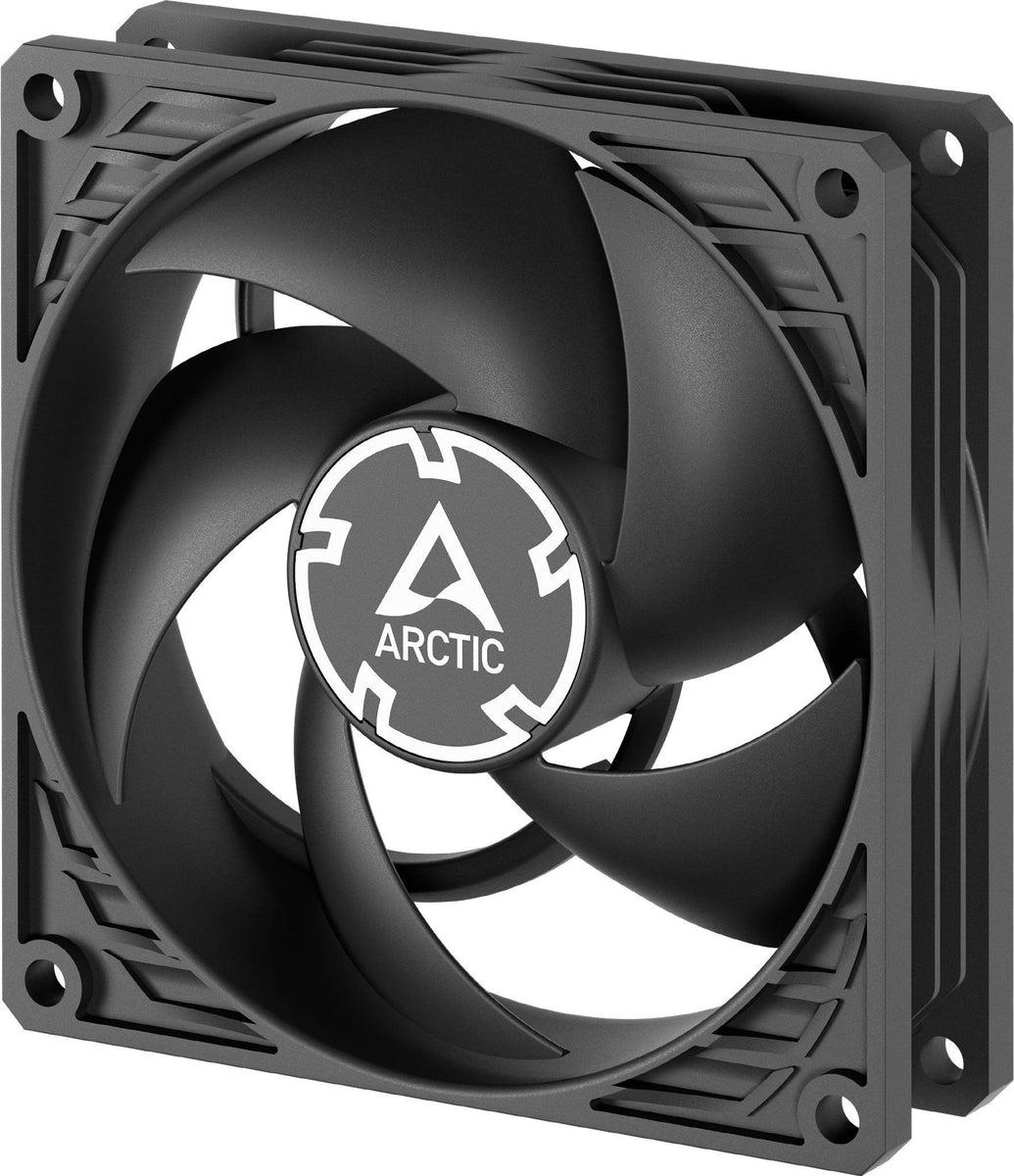 ARCTIC P9 Max (Black) - 92 mm High-Speed PWM-Lüfter, Ventilator, 9,2 cm, 98,97 m³/h, Schwarz