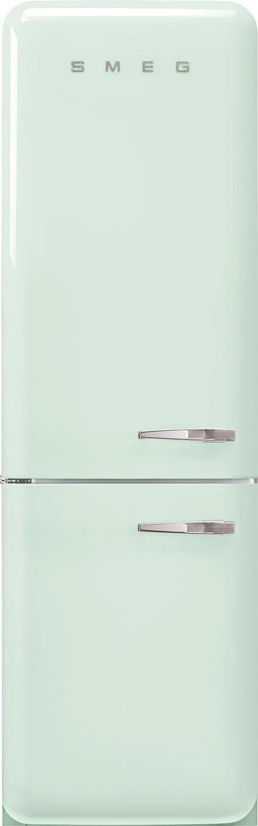 SMEG FAB32LPG6 Kühl-/Gefrierkombination Linksanschlag Pastellgrün 50s Style,