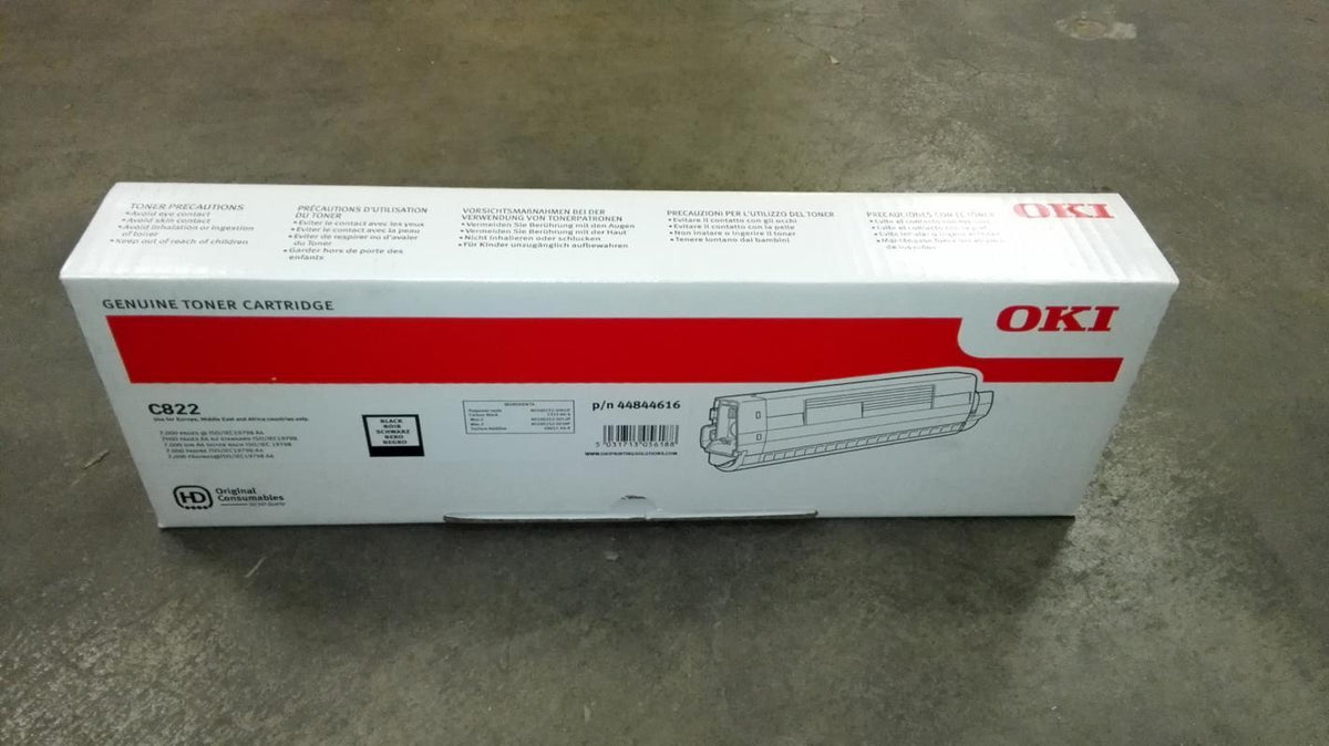 OKI Toner schwarz (44844616)