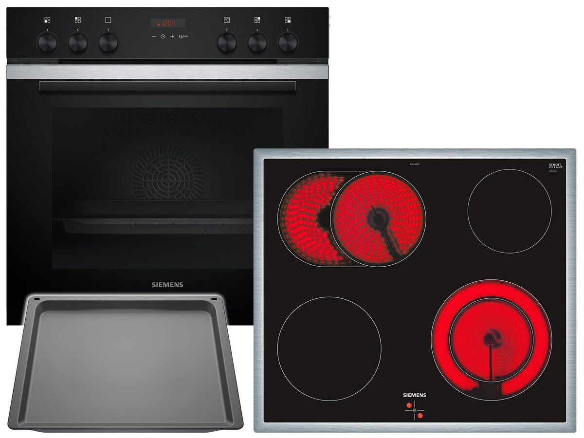 Siemens PQ212KA03Z, Keramik, 4 Zone(n), Glaskeramik, Berührung, 58,3 cm, 51,3 cm