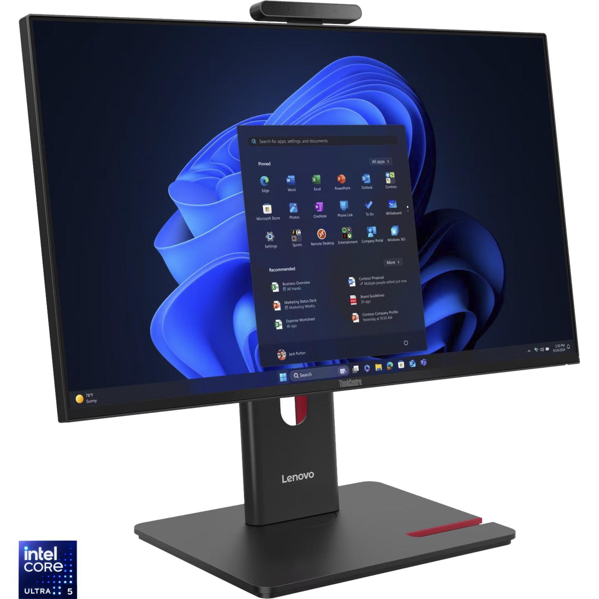 Lenovo ThinkCentre M70a Gen 6, 60,5 cm (23.8