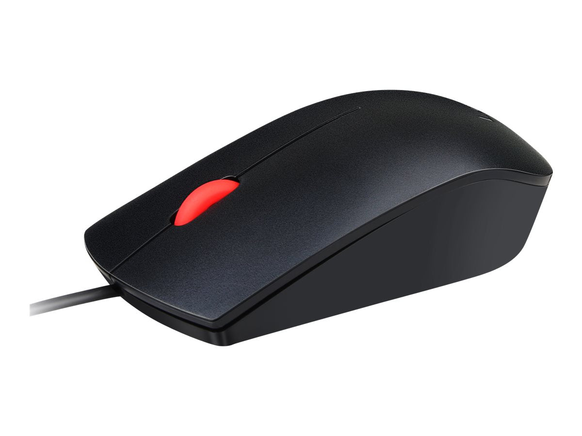 Lenovo 4Y50R20863, Beidhändig, Optisch, USB Typ-A, 1600 DPI, Schwarz