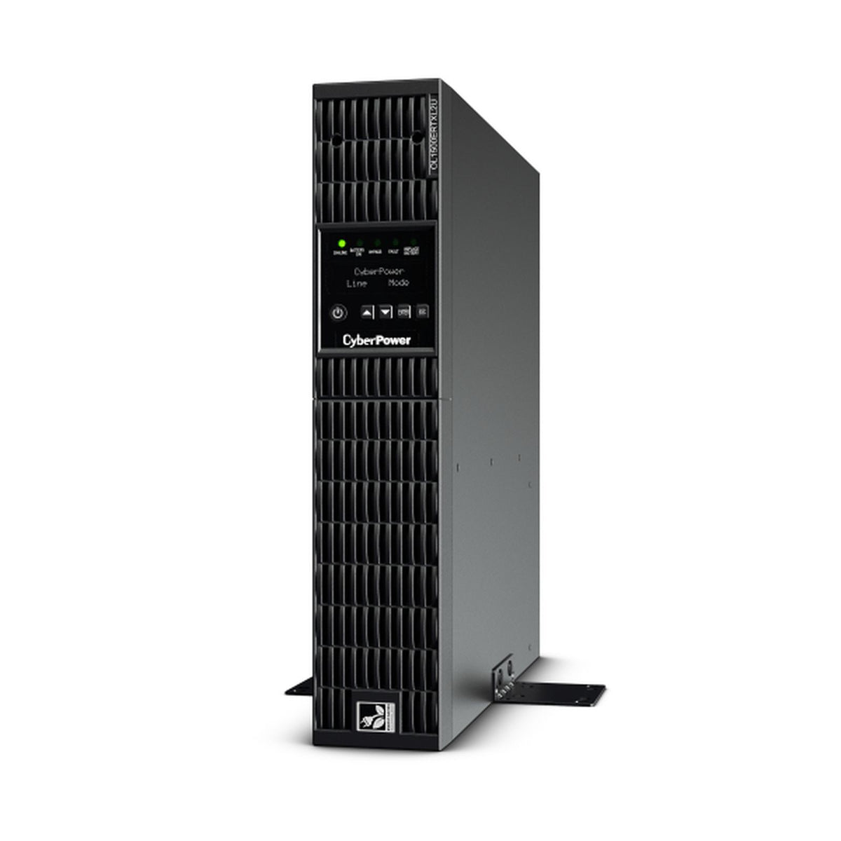 CyberPower OL1500ERTXL2U Doppelwandler Online USV 1500VA/1350W Tower/Rack 2U, ECO Mode, LCD, USB, Expansion Port für opt. Netzwerkkarten, Anschluss f. opt. Batterieerweiterung inkl. 19