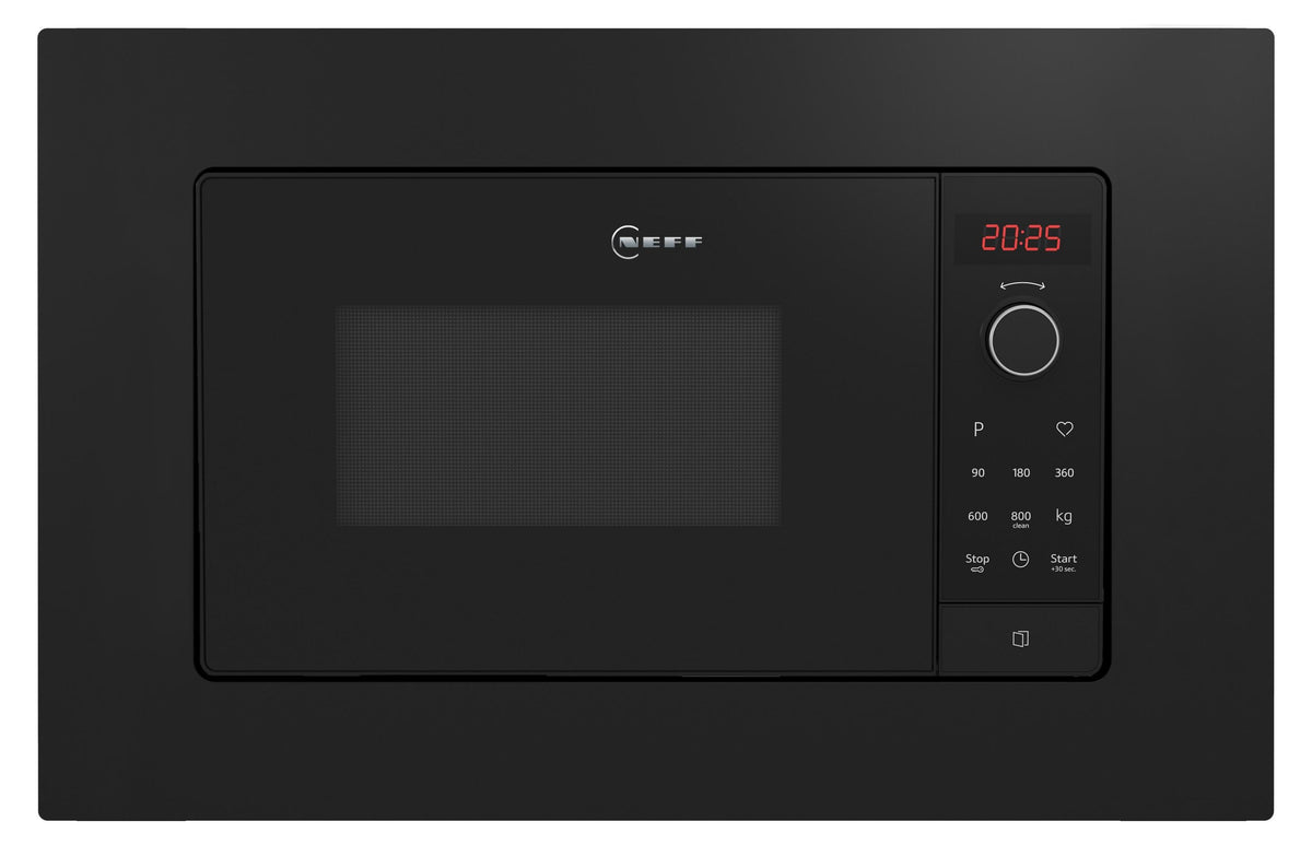 Neff HLAWG26S3, Integriert, Solo-Mikrowelle, 20 l, 800 W, Eingebautes Display, LED