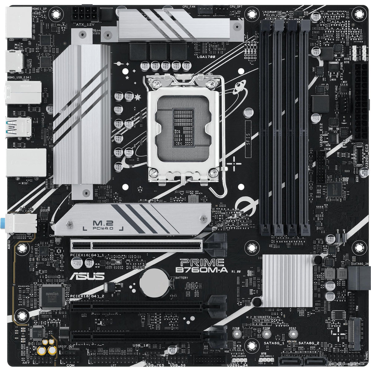 Asus 90Mb1Ek0-M0Eayc Prime B760M-A-Csm//Lga1700,B760,Usb3.2 Gen 2,Mb