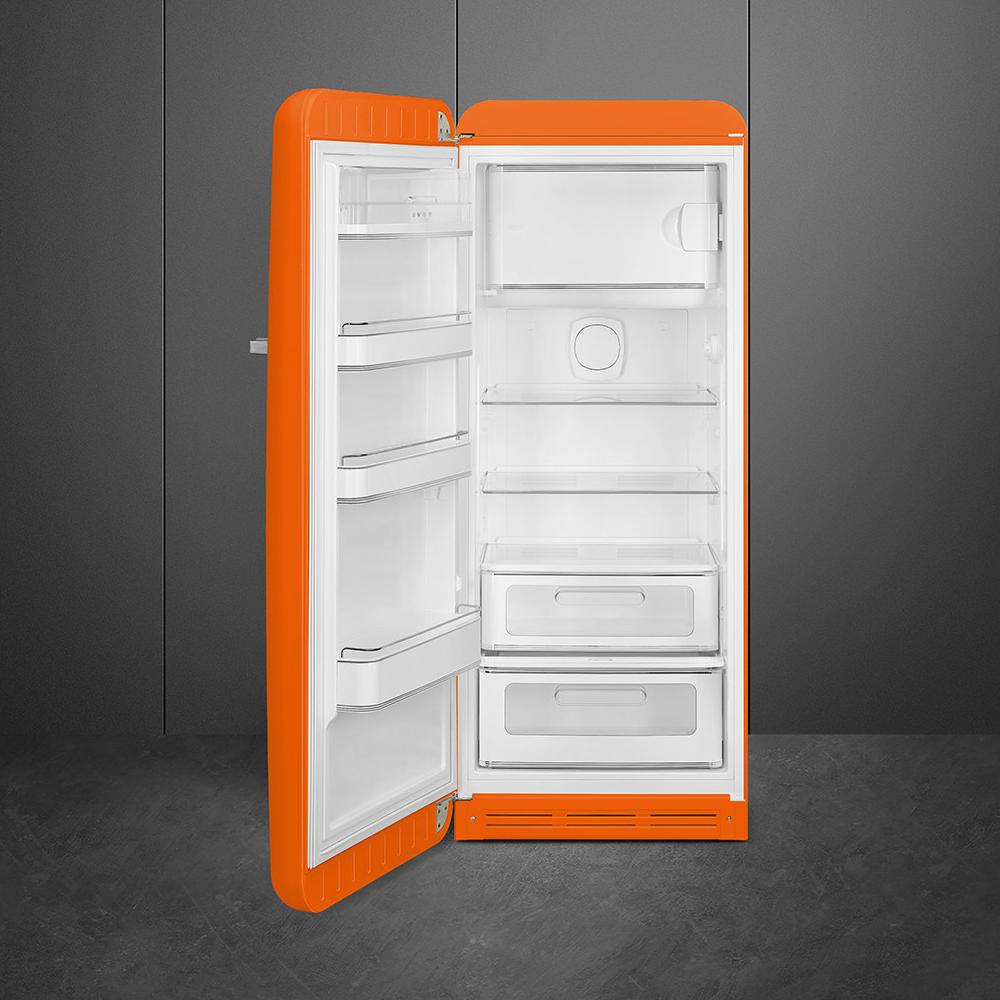 Smeg FAB28LOR6 Kühl- und Gefrierkombination Freistehend 270 l C Orange