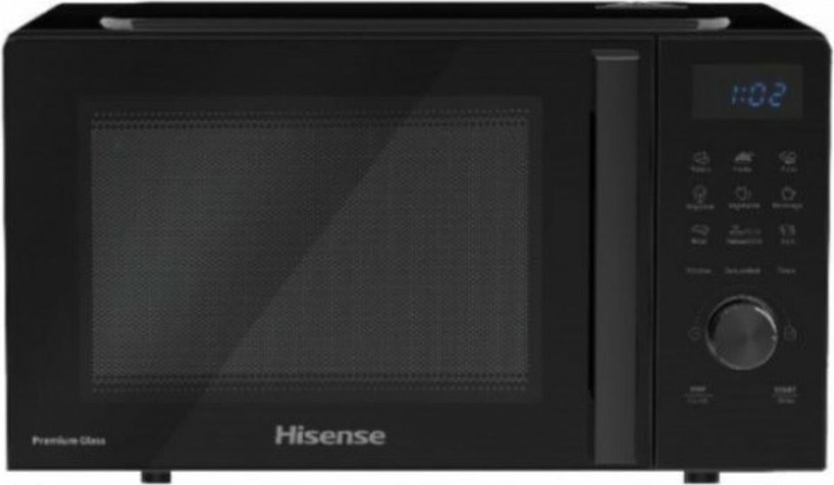 Hisense H23MOBSD1H, Arbeitsplatte, Solo-Mikrowelle, 23 l, 800 W, Eingebautes Display, Drehregler, Berührung