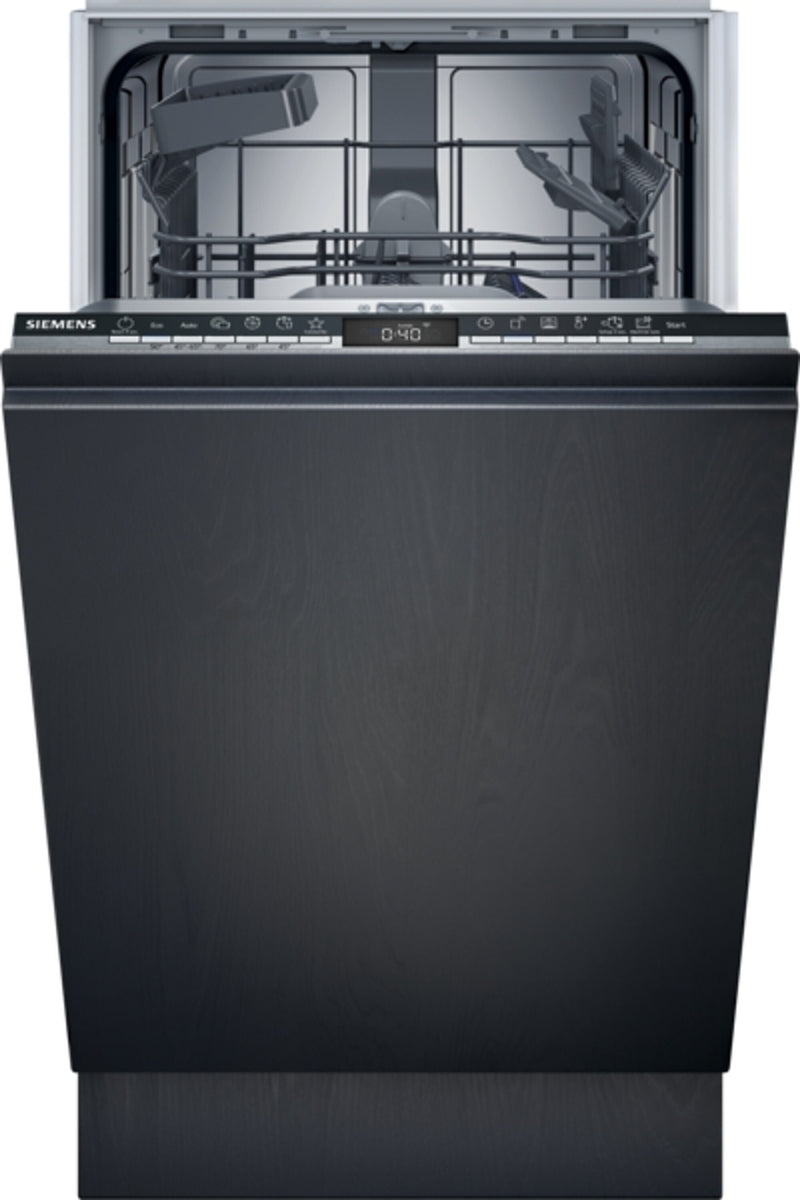 Siemens iQ300 SR63HX74KE, Voll integriert, Single (45 cm breit), Schwarz, Edelstahl, Tasten, 1,75 m, 1,65 m