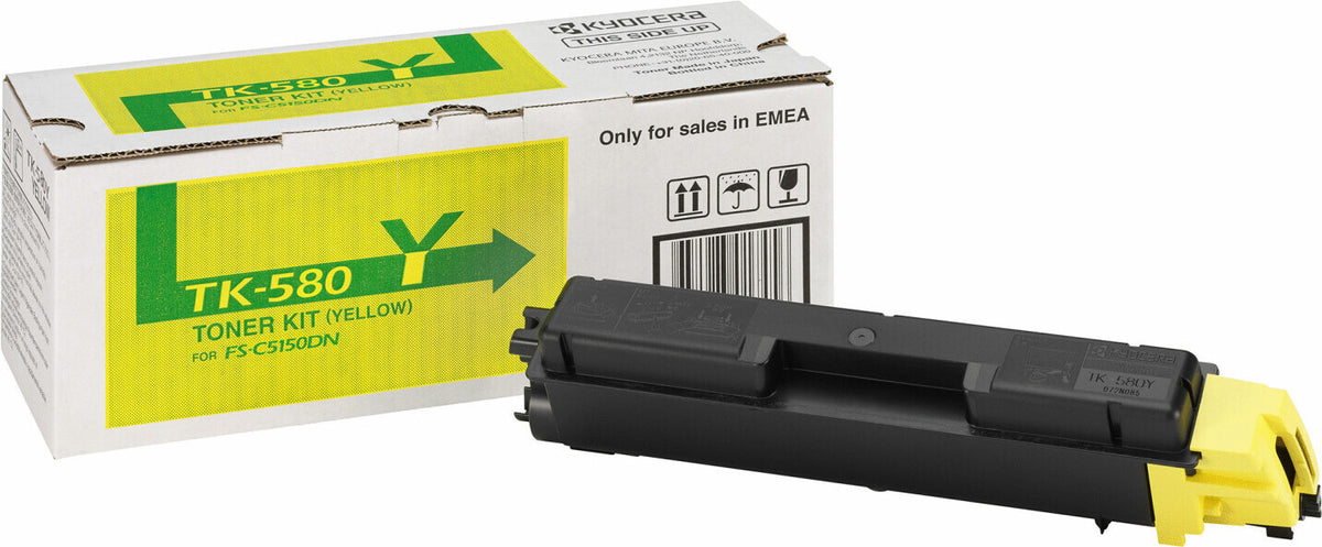 Original Toner für KYOCERA/mita FS C5150DN gelb