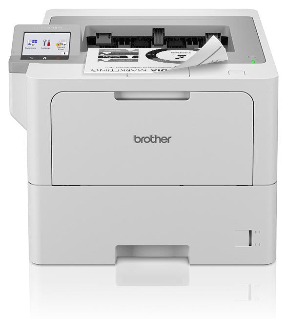 Brother HL-L6415DN, Laser, 1200 x 1200 DPI, A4, 50 Seiten pro Minute, Doppelseitiger Druck, Weiß