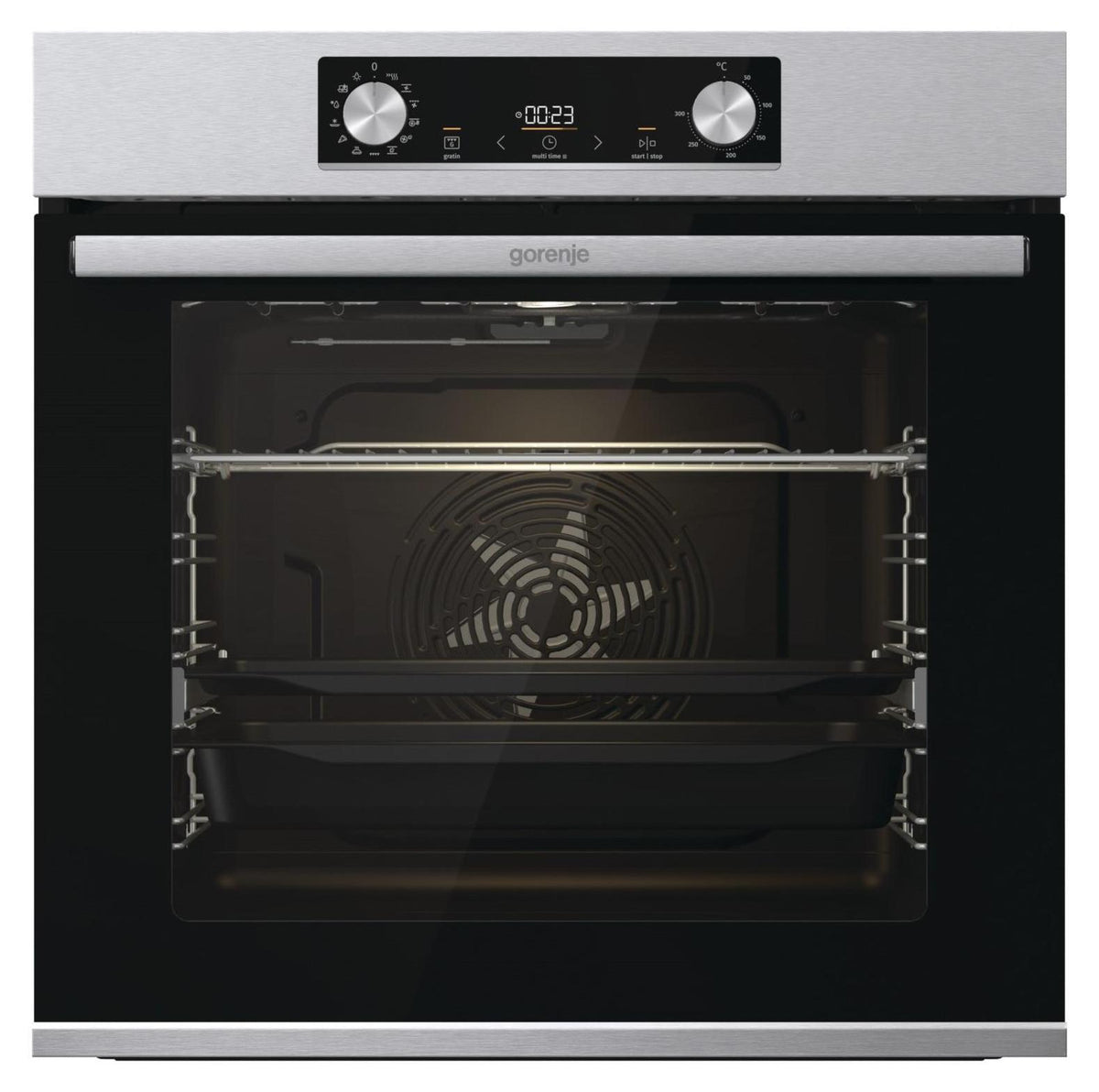 Gorenje BOS6737E13X Einbau-Backofen Multifunktion, 77 Liter, Edelstahl