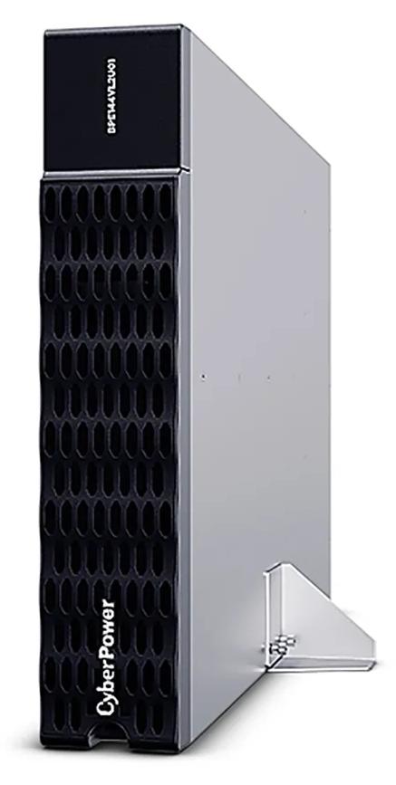 CyberPower BPE144VL2U01 Batterieerweiterungsmodul Tower/Rack 2U, PP45 Anschluss (1), 144Vdc, 6Ah/12V*12, integriertes Ladegerät, komp. mit OL5KERTHD/OL6KERTHD inkl. 19
