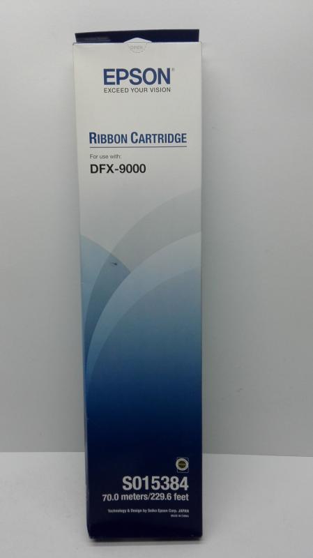 Epson SIDM Black Farbbandkassette für DFX-9000 (C13S015384), - DFX-9000N - DFX-9000, Schwarz, 15000000 Zeichen, Schwarz, China, Epson