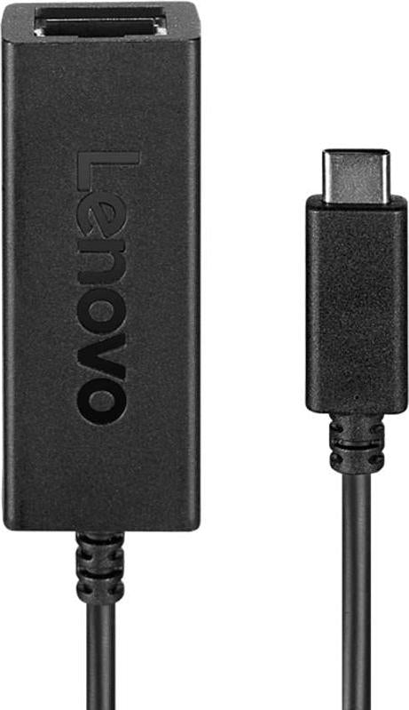 Lenovo 4X90S91831, Kabelgebunden, USB Typ-C, Ethernet, Schwarz