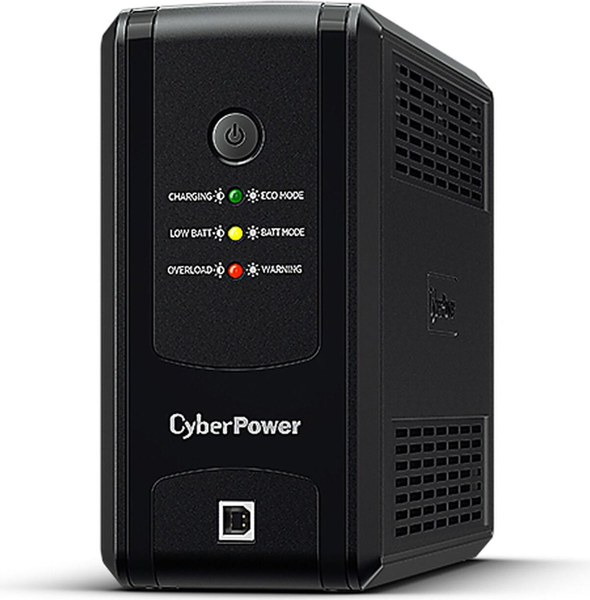 CyberPower UT850EG Line-Interactive USV 850VA/425W LED, AVR, USB (HID), Ausgang (3) Schuko, Line-Interaktiv, 0,85 kVA, 425 W, Sine, 165 V, 290 V
