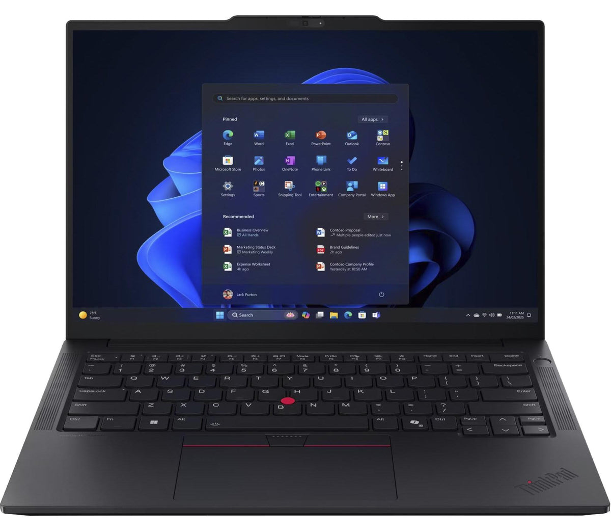 Lenovo ThinkPad E14 Gen 7 (AMD), AMD Ryzen™ 7, 3,3 GHz, 35,6 cm (14
