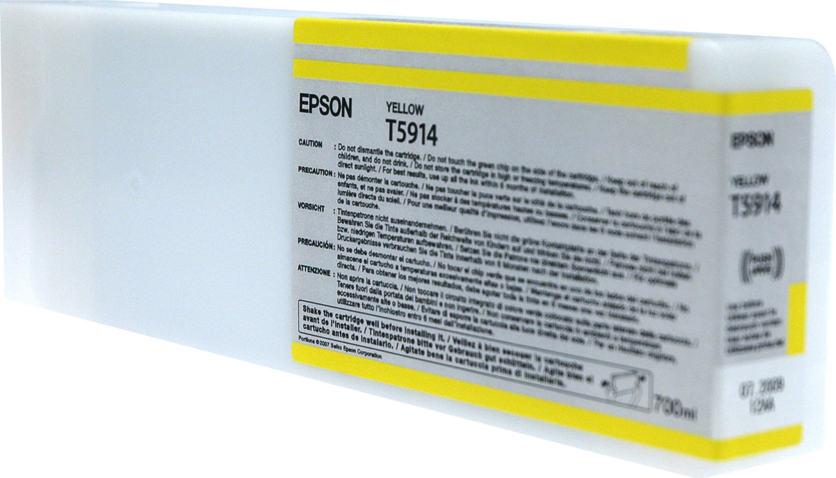 Epson Singlepack Yellow T591400, Gelb, Tinte auf Pigmentbasis, 700 ml, 1 Stück(e), Einzelpackung