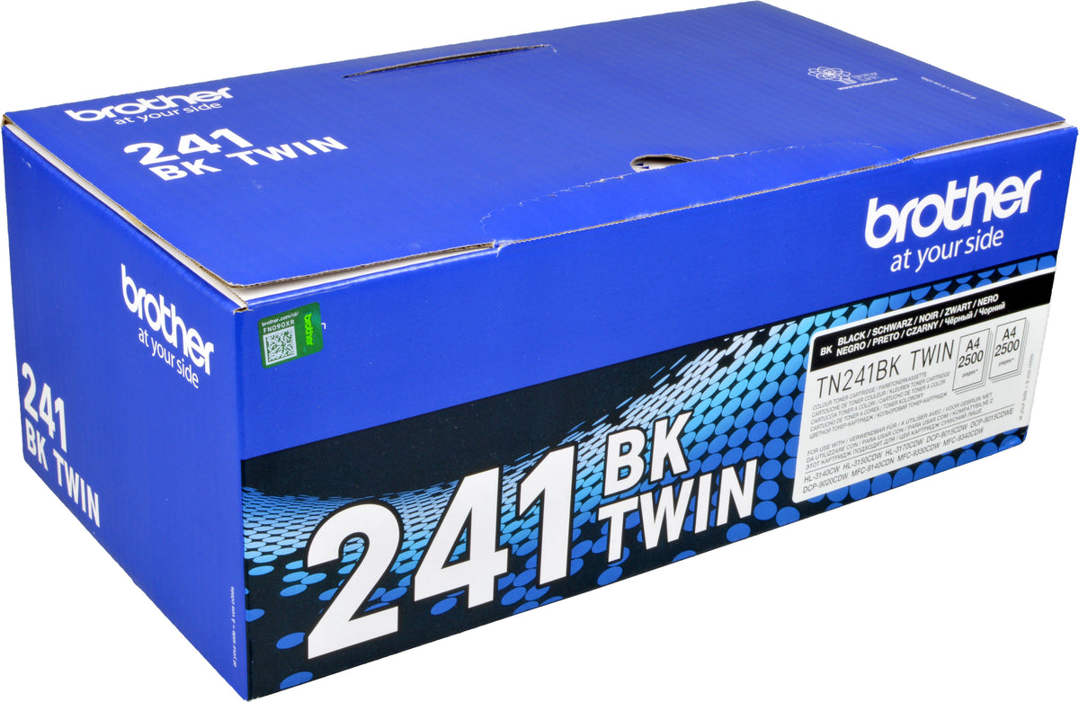 Brother TN-241BKTWIN, 2500 Seiten, Schwarz, 2 Stück(e)